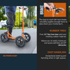 SuperHandy Folding Knee Walker product image