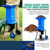 Landworks Electric Leaf Shredder and Mulcher product image