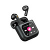 Smart Touch Screen Bluetooth Earphone APP Message Reminder Dialing Video Switching Incoming Call Answering with LED Display(Black) product image