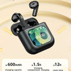 Smart Touch Screen Bluetooth Earphone APP Message Reminder Dialing Video Switching Incoming Call Answering with LED Display(White) product image