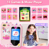 Kids Smart Phone for Girls, Unicorn Gifts for Girls, Play Toys, Phone with Dual Cameras, Music Games, Touch Screen, Learning Toy product image