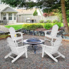 Outdoor Adirondack Chair with Built-in Cup Holder for Backyard Porch product image