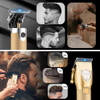Cordless Hair Clipper, Professional Hair Clipper, Rechargeable Electric Hair Cutting Machine, Detail Trimmer (Gold) product image