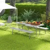 Costway Folding Picnic Table with Benches product image