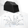 Outdoor Motorcycle Shelter Waterproof Motorbike Storage Tent with Cover product image