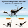 Adjustable Folding Camping Chair with Footrest  product image