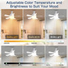 Eonini® Dimmable LED Socket Ceiling Fan Light product image