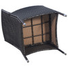 Costway Outdoor Patio Wicker Rattan Arm Chairs (Set of 2) product image