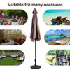 Goplus 9ft. Market Steel Patio Umbrella product image