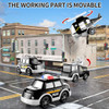 Toddler Police Truck Toys for Age 3+ Boys,5-in-1 Police Truck Toy for Toddlers,Truck Toys for Kids,Christmas Birthday Gifts for Girls Age 3+ product image