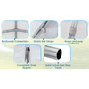 20 x 40-Foot Peach-Shaped Party Tent Canopy with Zipper Doors product image