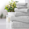 Bibb Home Ribbed Egyptian Cotton Towels (Set of 6) product image