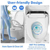 1.28GPF Smart Elongated Toilet Bidet with Heated Seat & Auto Open/Close product image
