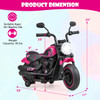 6V Kids' Electric Motorcycle with Training Wheels product image