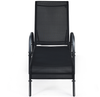 Black Patio Reclining Lounge Chairs (Set of 2) product image