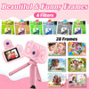 Camera Toys for Kids Ages 3-12,Kids Camera with Flip Lens for Selfie and Video,HD Digital Camera,Christmas Birthday Party Gifts,Pink product image