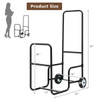 Firewood Cart with Durable Rubber Wheels for All-Terrain product image