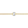Silver Ball Station Chain Bracelet product image