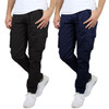 Men's Flex-Stretch Cotton Cargo Pants (1 to 3-Pack) product image