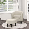 Barrel Chair with  Ottoman Footrest  product image