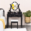 Vanity Table Set with 10 Light Bulbs  product image