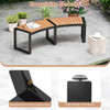 Curved 2-Person Patio Bench  product image