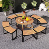Curved 2-Person Patio Bench  product image