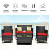 4-Piece Rattan Patio Furniture Set product image