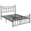 Twin/Full/Queen Metal Bed Frame with Under-Bed Storage product image