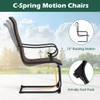 Outdoor C-Spring Motion Rocking Chairs (Set of 2) product image