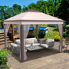 11 x 11-Foot 2-Tier Pop-up Canopy with Carrying Bag product image