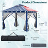 11 x 11-Foot 2-Tier Pop-up Canopy with Carrying Bag product image