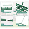 36 x 10-Inch Lawn Leveling Rake with Ergonomic Handle product image