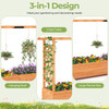 Raised Garden Bed with Built-in Trellis  product image