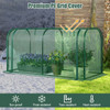 Elevated Wooden Raised Garden Bed with Mini Greenhouse product image