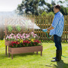 2-Tier Raised Garden Bed with Trellis product image