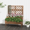 2-Tier Raised Garden Bed with Trellis product image