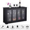 Kitchen Buffet Storage Cupboard with Sliding Door product image