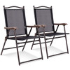Patio Folding Sling Back Chair (2-Pack) product image