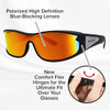 Battle Vision Wraparound Polarized Glasses (3-Pack) product image