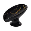  Leaf-Shaped Self-Draining Ceramic Soap Holder product image