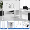 72" X 36" Double-sided Magnetic Whiteboard With Stand product image