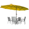 15x9 Foot Outdoor Double-Sided Patio Umbrella product image