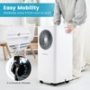 8200/10000 BTU Portable Air Conditioner with 3 Fan Speeds and 4 Modes product image