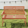 2-Person Patio Bench with 105° Inclined Slatted Backrest product image