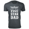 Men's Five Star Dad/Grandpa T-shirt product image