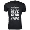 Men's Five Star Dad/Grandpa T-shirt product image