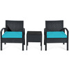 3-Piece Rattan Furniture Conversation Set product image