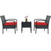 3-Piece Rattan Furniture Conversation Set product image