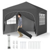 10 X 10 Foot Pop-up Outdoor Canopy Tent with Detachable Sidewalls product image